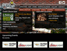 Tablet Screenshot of bricktownokc.com